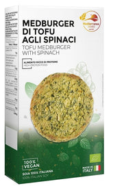 Tofu-Burger se špenátem BIO 180 g - MEDITERRANEA